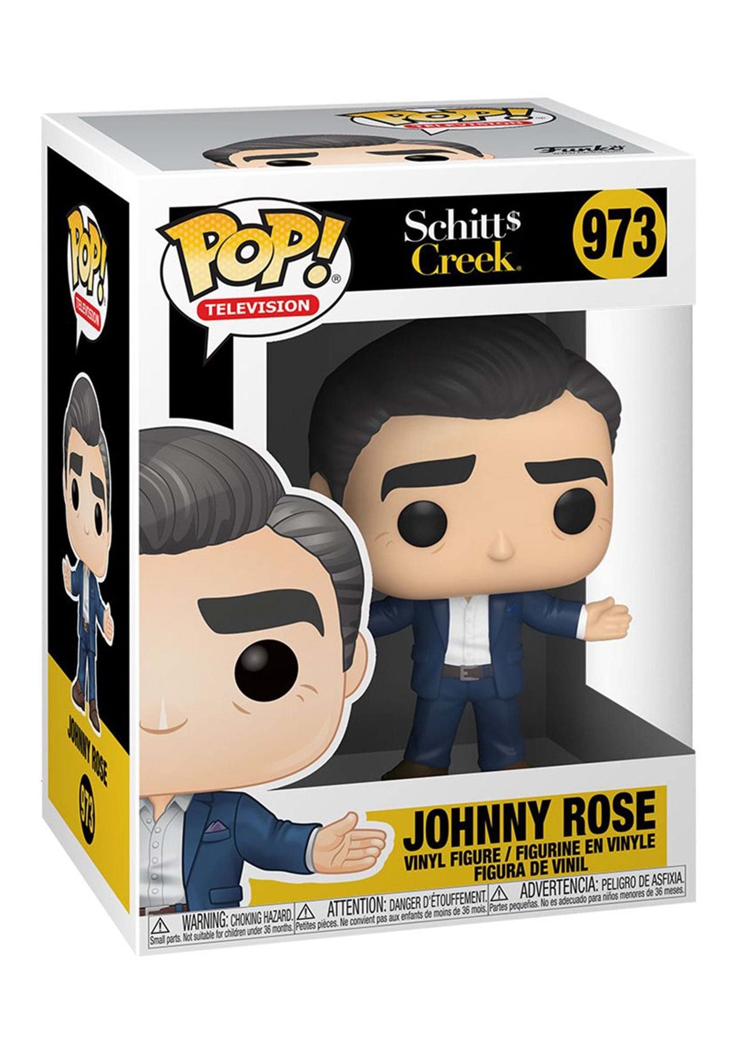 Funko Pop! TV Johnny Figure - 3.75" Multicolor Vinyl Collectible, Model 46932