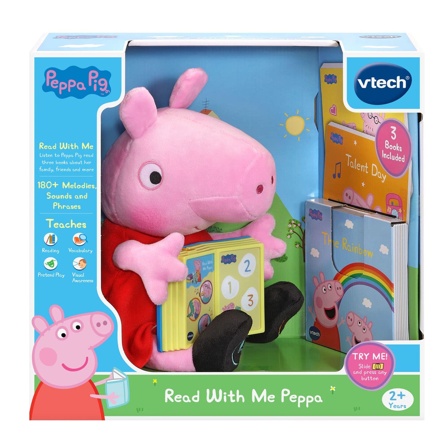 Vtech Peppa Pig Read With Me Peppa, Pink