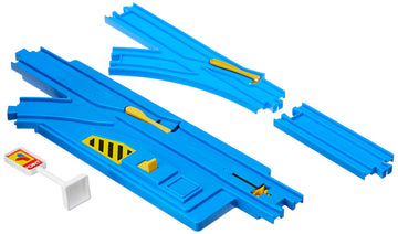 R-19 Automatic Turn Out Rail (Include Turn Out Rail(L) & Half Straight Rail) By Takara Tomy