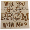 Will You Go to Prom with Me - 9 Piece Square Basswood Jigsaw Puzzle, Promposal