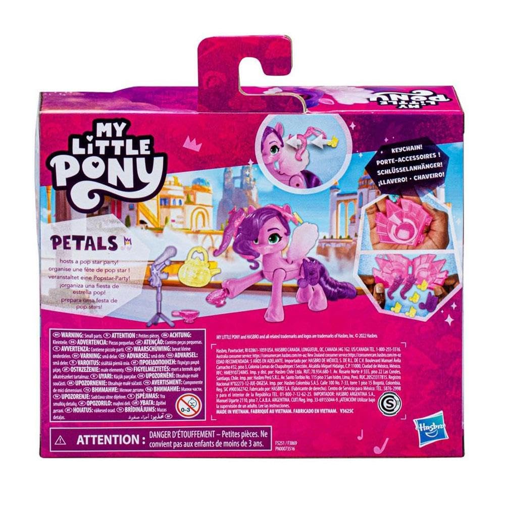 My Little Pony: Make Your Mark Cutie Magic Princess Pipp Petals - 3-Inch Hoof To Heart With Surprise Accessories, Age 5 And Up