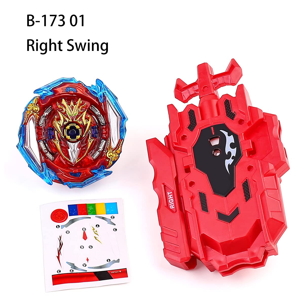 Battling Tops Burst Superking B-173 Gyro Toys For Kids With Launcher (B-173-01)
