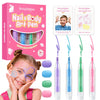 Face Painting Kit for Kids Makeup Set Toys, Washable Marker Girls Make Up Face Body Tattoo Pens, Toddler Toy Makeup Cosmetic for