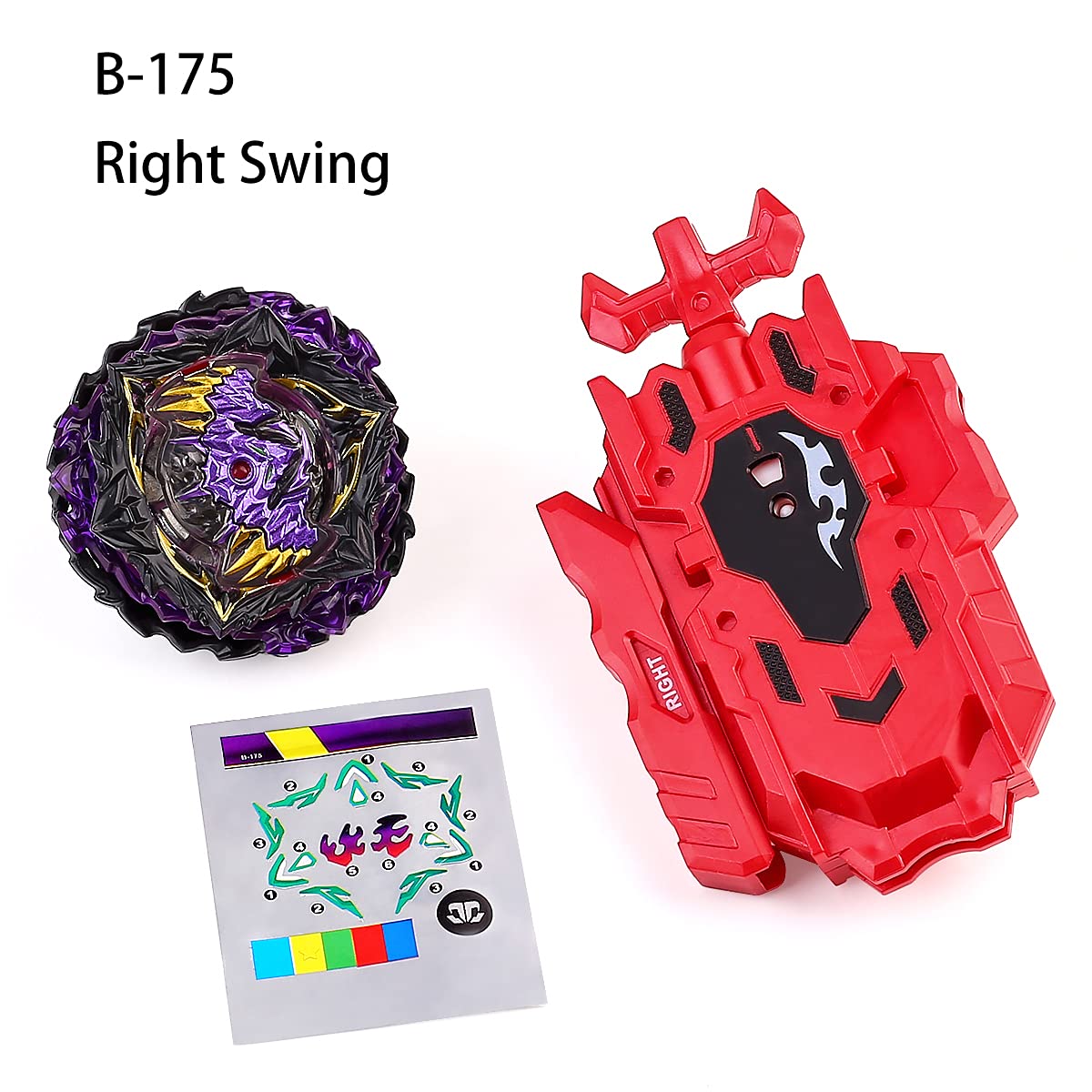 Battling Tops Burst Superking B-175 Gyro Toys For Kids With Launcher (B-175)