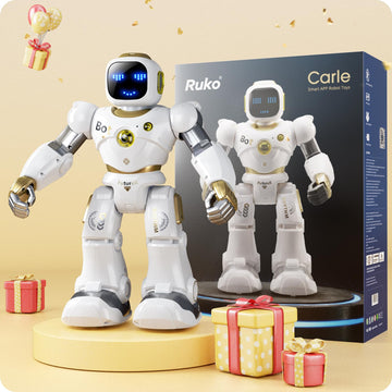 Ruko 1088 Smart Robot For Kids, Large Programmable Interactive Stem Rc Robot, Voice Control And App Control, Gifts For Boys And