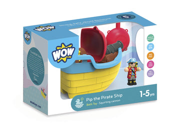 Wow Toys Pip The Pirate Ship Bath Toy