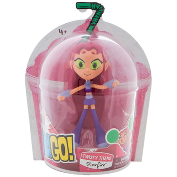 DC Comics Teen Titans Go! Starfire Twisty Titans Flexible Action Figure - Kids Toys for Boys and Girls Ages 4 and Up