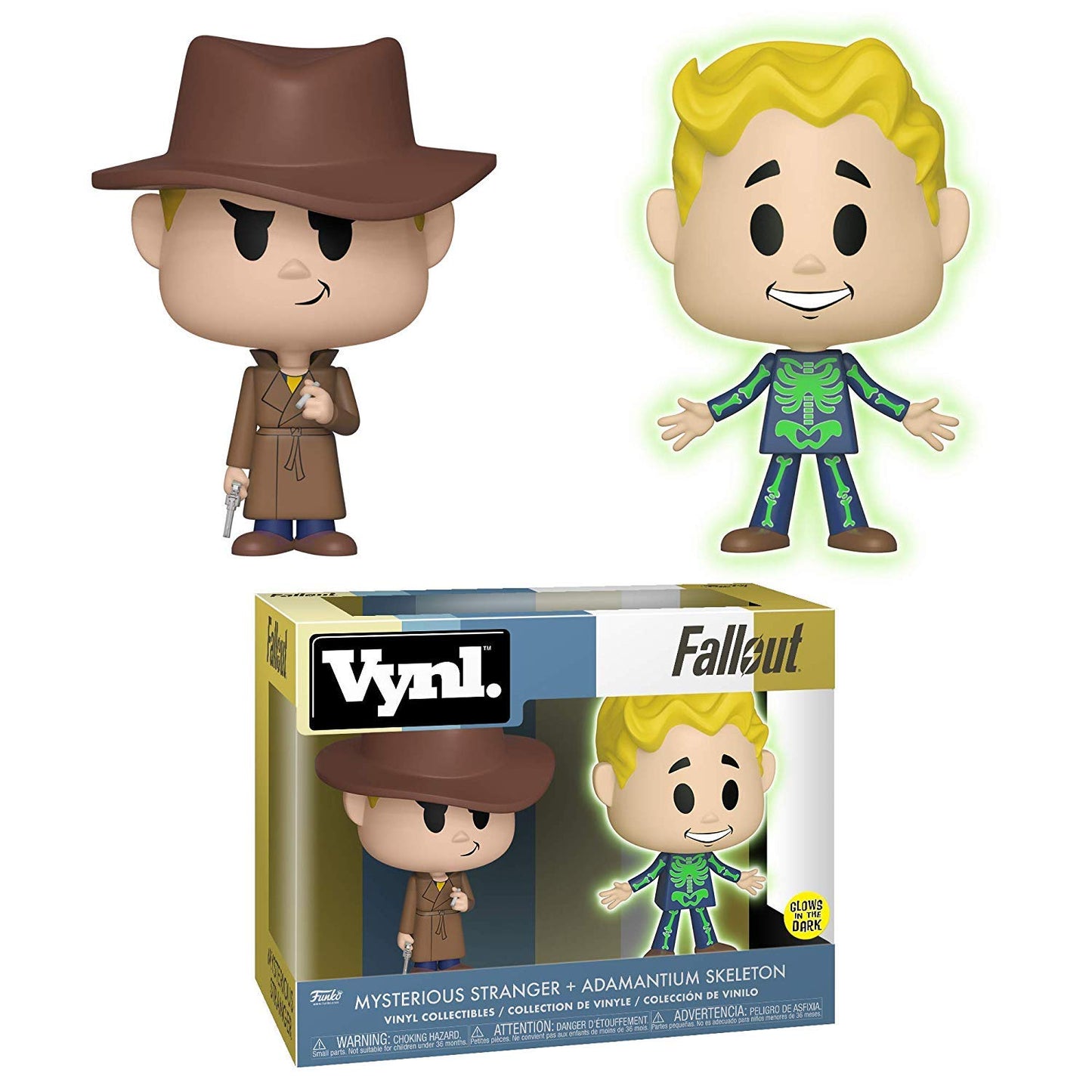 Funko Vynl: Fallout - Adamantium And Stranger, Multicolor (35263)