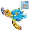 Puzzles For Kids Ages 4-6-8, 136 Piece Kid Puzzles Turtle Animal Shape Jigsaw Puzzles Learning Educational Toys Birthday Gifts For Boys Girls Ages 4 5 6 7 8 9 10(Turtles)