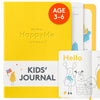 My First Happyme Journal For Kids: Promote Happiness, Cultivate Positive Habits And Nurture Curiosity For Little Explorers - Interactive Guided Journaling Book For Inquiring Minds Of Children Ages 3-6
