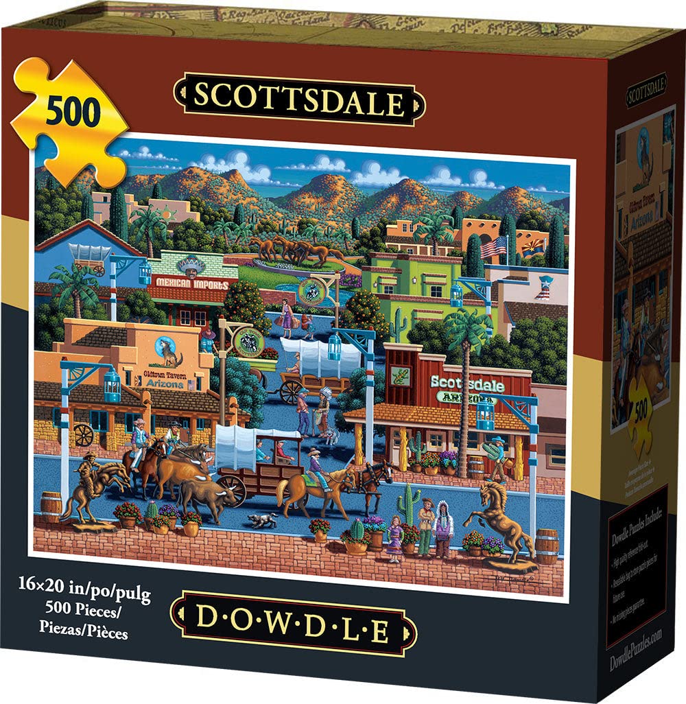 Dowdle Jigsaw Puzzle - Scottsdale - 500 Piece