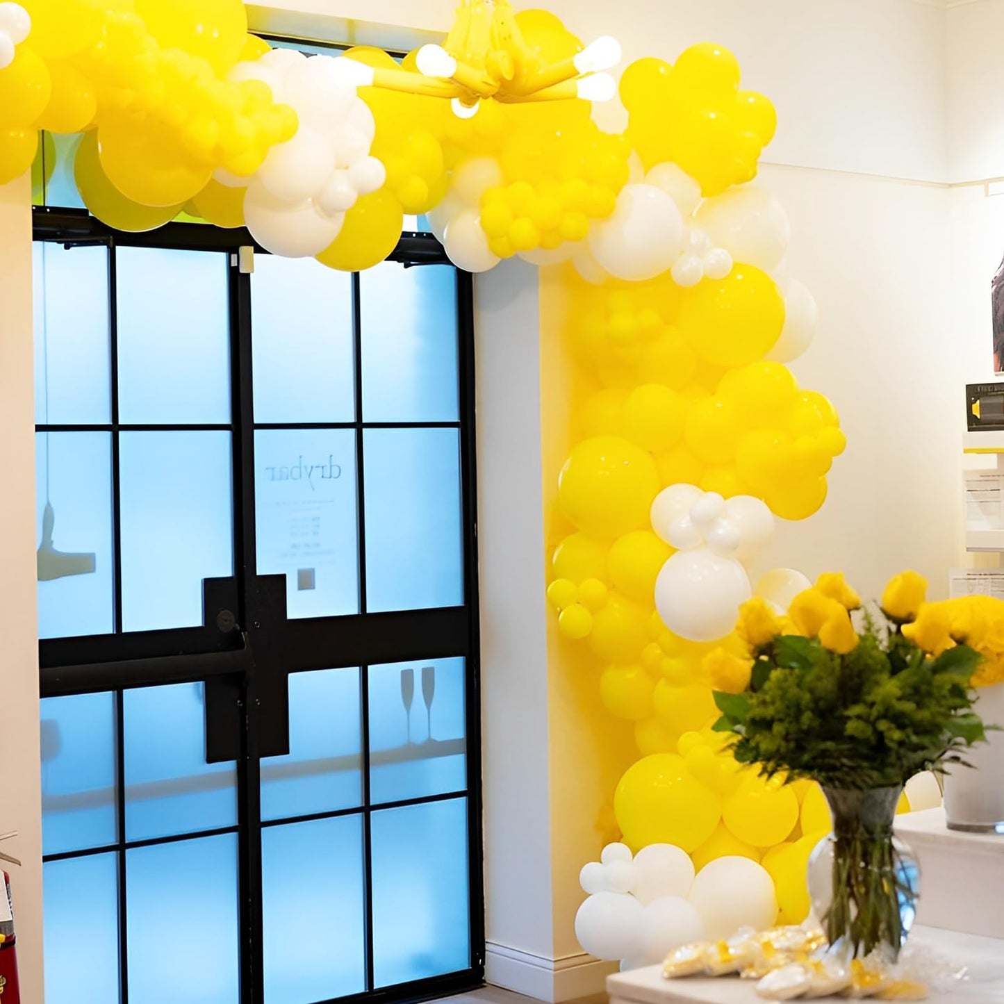 Voircoloria Yellow Balloons, 66Pack 12Inch Yellow Latex Party Balloons For Graduation, Wedding, Birthday, Gender Reveal, Baby Sh