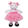 Baby Starters Plush 11 Inches Snuggle Buddy Baby Doll, Marisa With Chevron Stripes, Pink