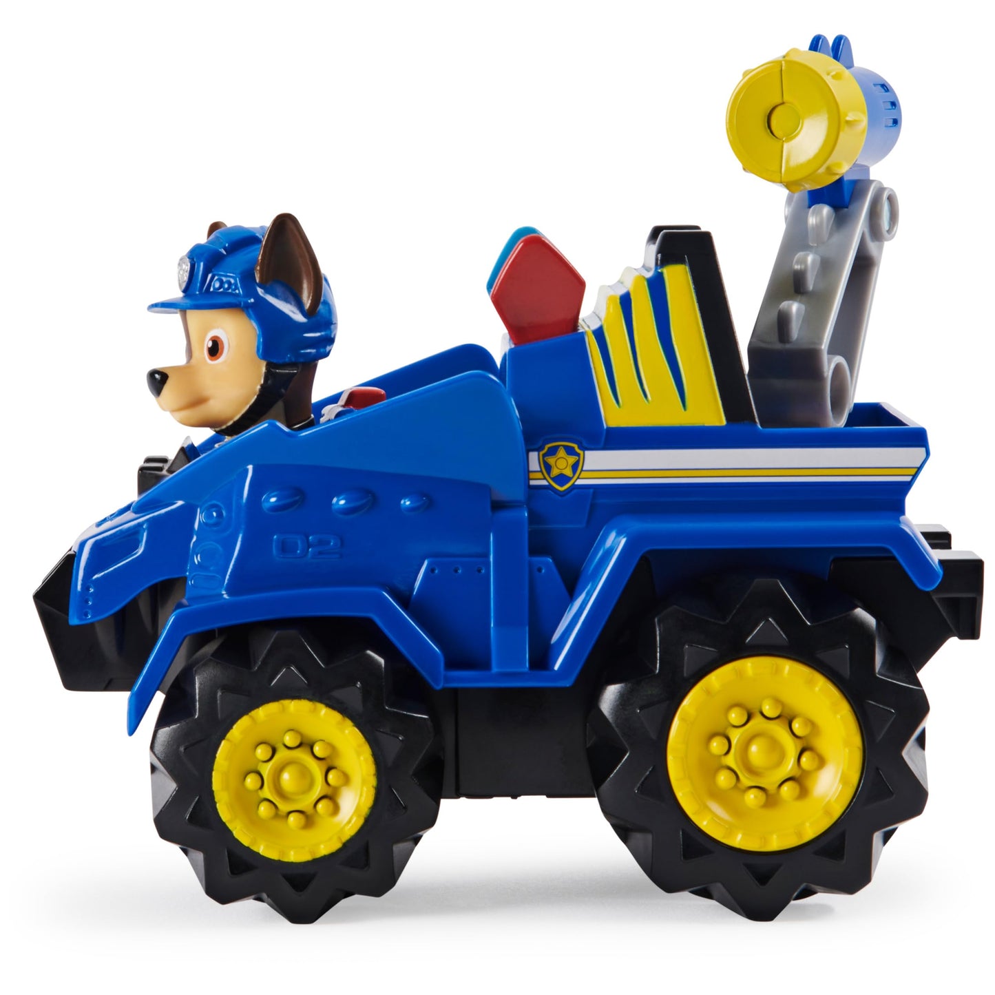 Paw Patrol, Dino Rescue Chases Deluxe Rev Up Vehicle With Mystery Dinosaur Figure