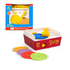 Fisher Price Classics Record Player - Retro Interactive Toy for Kids, Toddlers, Unisex, 18 Months+, Blue/Yellow/White