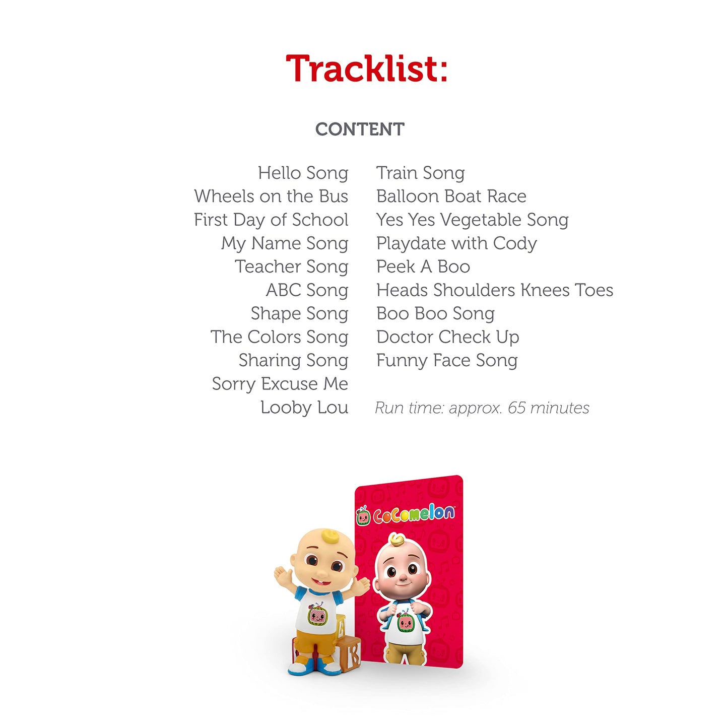 Tonies Cocomelon: Jj Audio Toy Figurine From Moonbug
