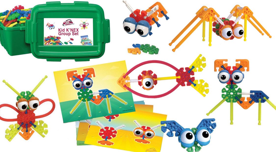 Knex Education - Kid Knex Group Building Set - 131 Pieces - Ages 3+ - Preschool Educational Toy