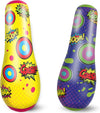 JOYIN 2 Pack Inflatable Bopper Punching Bag, 47 Kids Bounce-Back Action, Multicolor Inflatable Toy for Active Play