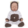 Vollence 12 Inch Realistic Silicone Baby Doll - Anatomically Correct Girl, Perfect for Kids' Birthdays and Collectible Gifts, Model VO-US2098