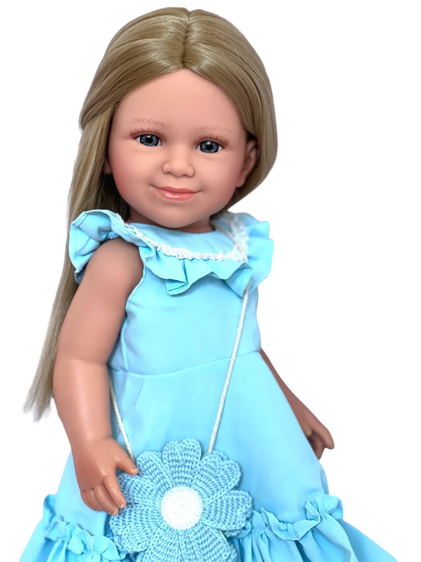 Kennedy And Friends 18 Inch Fashion Dolls- Tilt And Pose Feature And All Vinyl (F01-Dnvr)