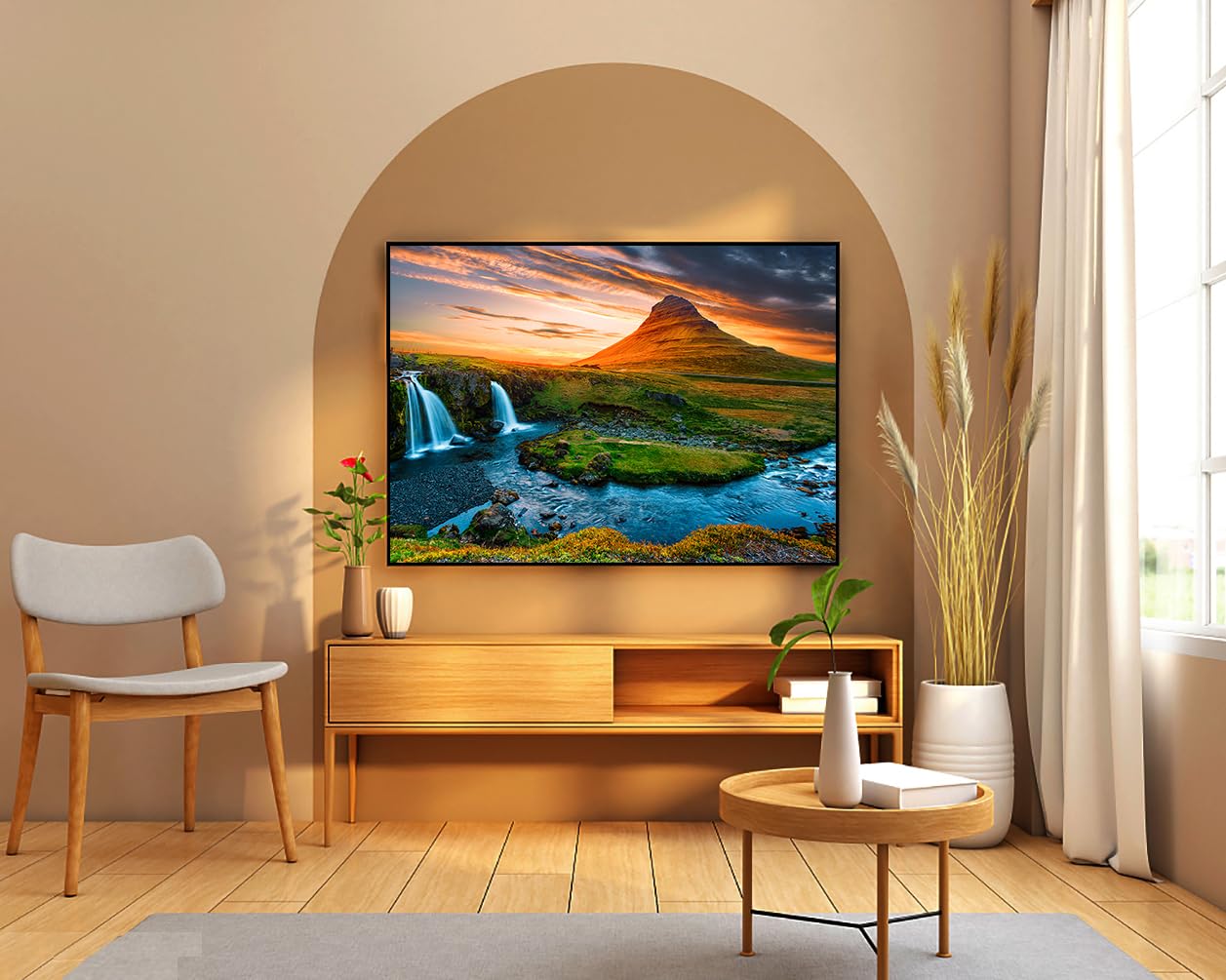 Jigsaw Puzzles For Adults, 2 Pack 1000 Pieces, Nature Landscape Mountain Scene National Park Challenging Puzzle Perfect For Family Activity Game Nights Gifts(Sequoia National Park & Kirkjufell)