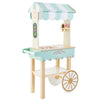 Le Toy Van - Educational Wooden Toy Role Play Ice Cream Trolley | Boys Or Girls Pretend Play Toy Food Playset - for Ages 3+