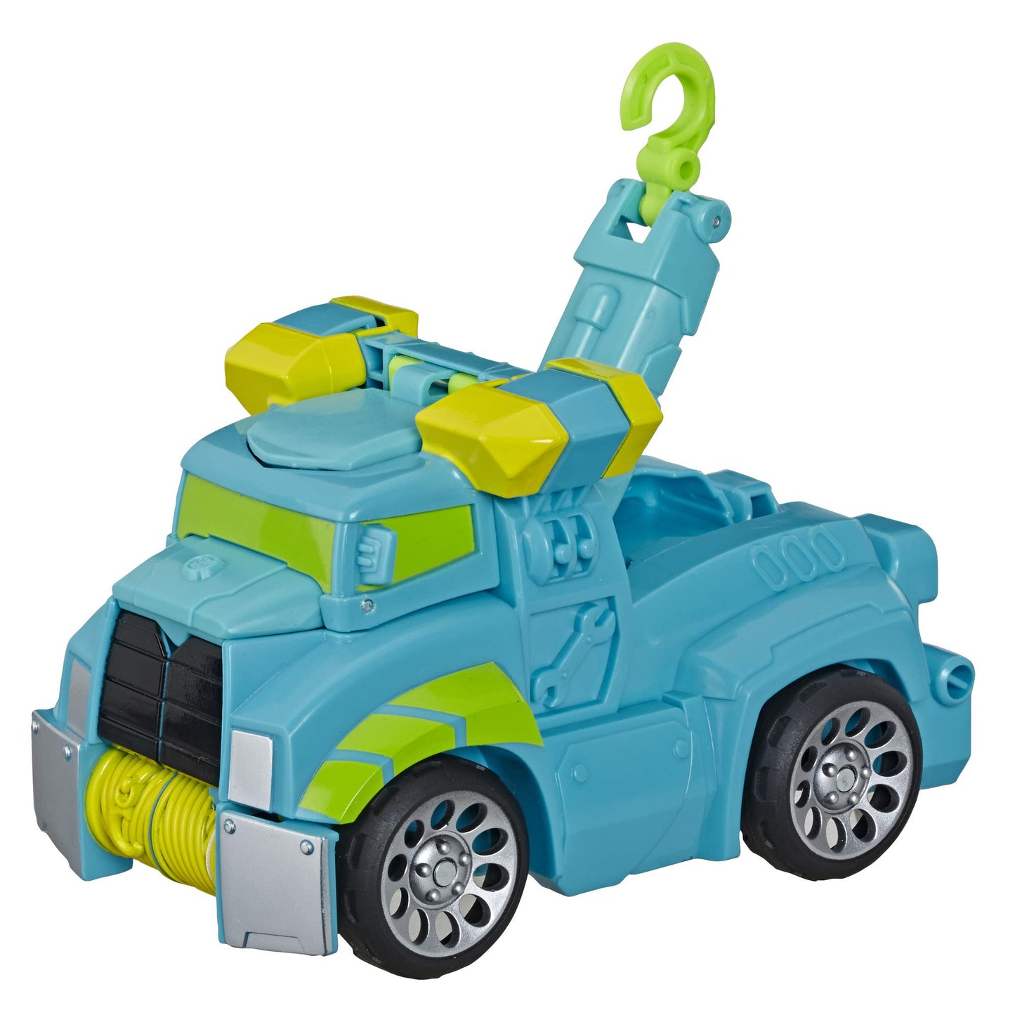 Transformers Playskool Heroes Rescue Bots Academy Hoist Converting Toy Robot, 6' Action Figure, Toys For Kids Ages 3 & Up, Brown/A