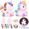 dededa 2Pcs Paint Your Own Unicorn Night Light Art Kit, Arts and Crafts for Kids Ages 4-8,Unicorn Toys Unicorns Gifts for Girls