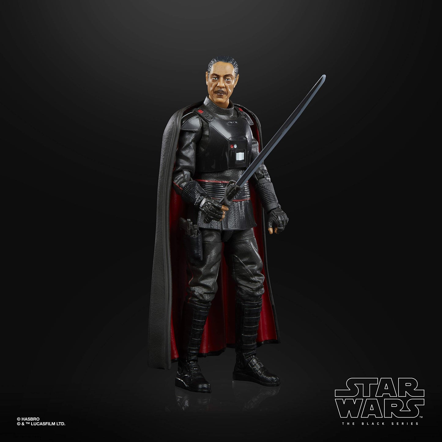 Star Wars The Black Series Moff Gideon Toy 6-Inch Scale The Mandalorian Collectible Action Figure, Toys For Kids Ages 4 And Up