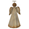 Rustic Decor White Angel With Rusty Highlights