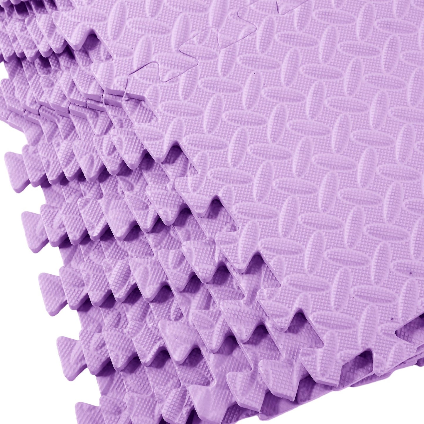 Shihanee Foam Floor Baby Tiles Foam Floor Mats Play Mats Bulk With Borders Interlocking For Kids Baby Playroom Nursery Gym (Purp