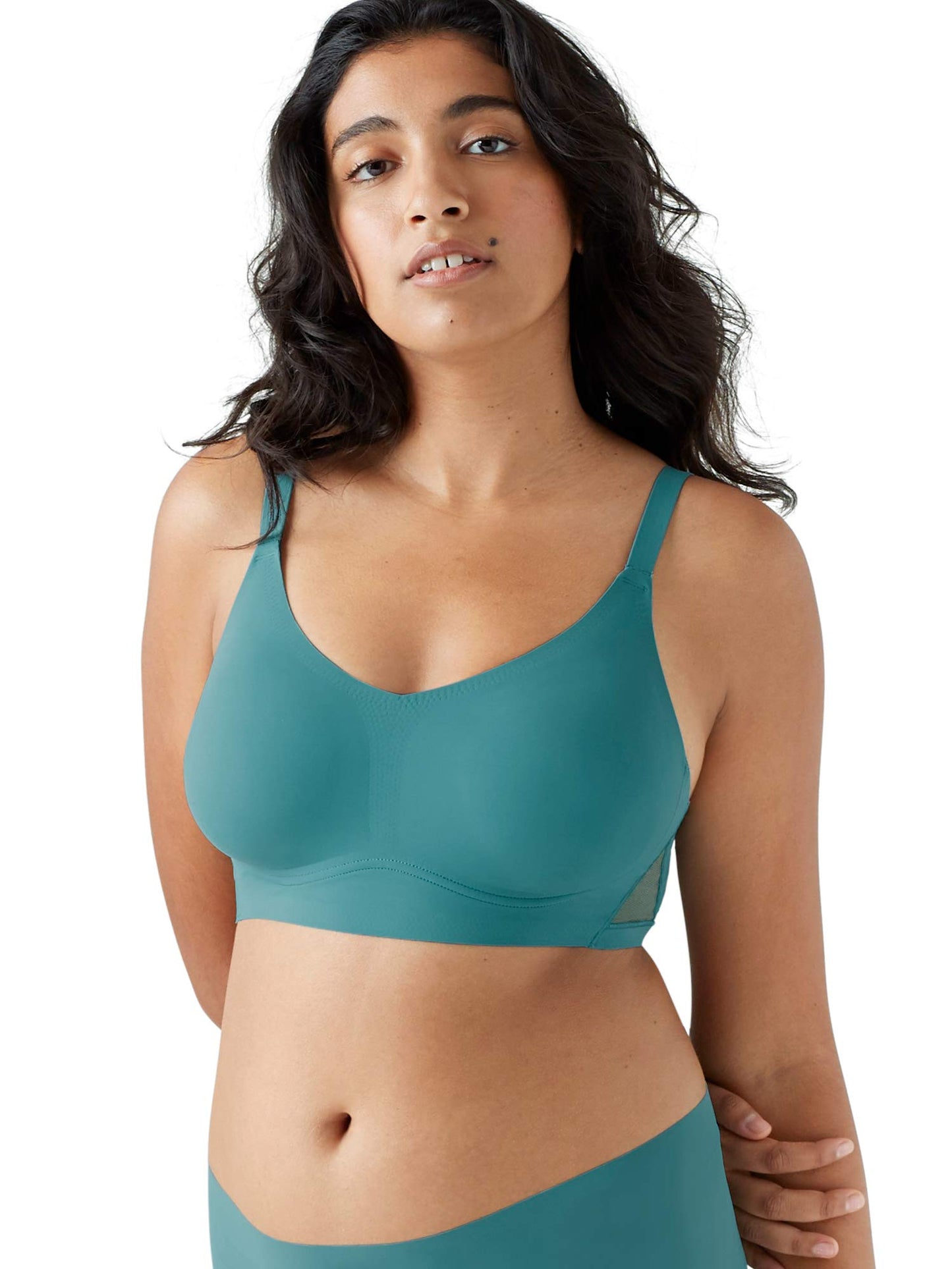 True Co Womens True Body Lift Triangle Adjustable Strap Bra, Hydro Mesh, Xs 30Dd-Ddd 32Dd Us