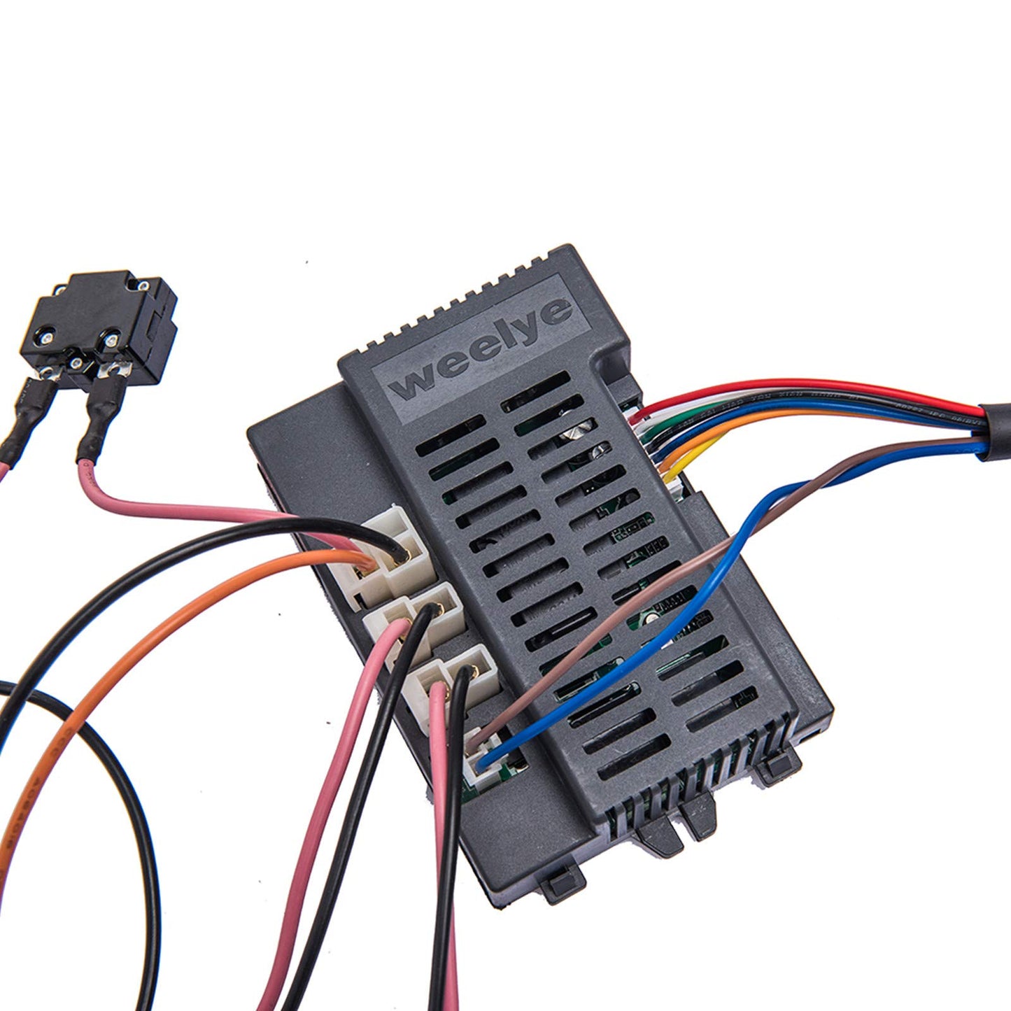 24 Volt Children Electric Car DIY Modified Wires and Switch Kit,with 2.4G Bluetooth Remote Control and Receiver,for Children Ele