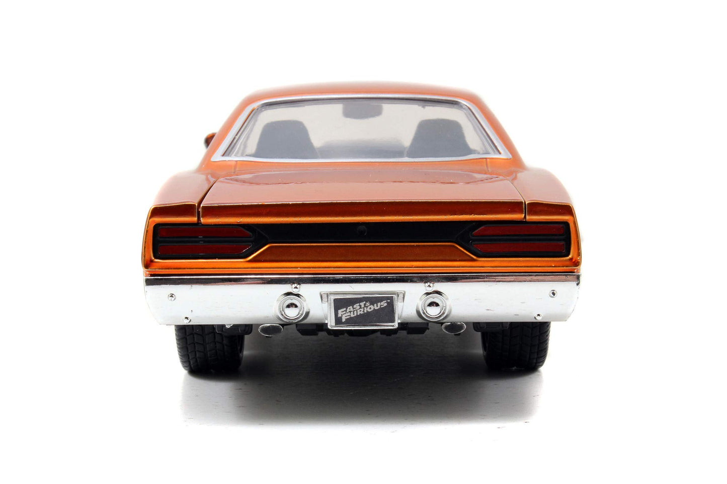 Dom's 1970 Plymouth Road Runner Copper with Black Hood ''Fast & Furious 7'' (2015) Movie 1/24 Diecast Model Car by Jada