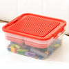 Toys Storage Organizer Bins For Lego, Building Blocks Storage With Building Baseplate Lid, Storage Containers For Building Brick Storage Plastic Stackable Organizer Bin Toy Chest