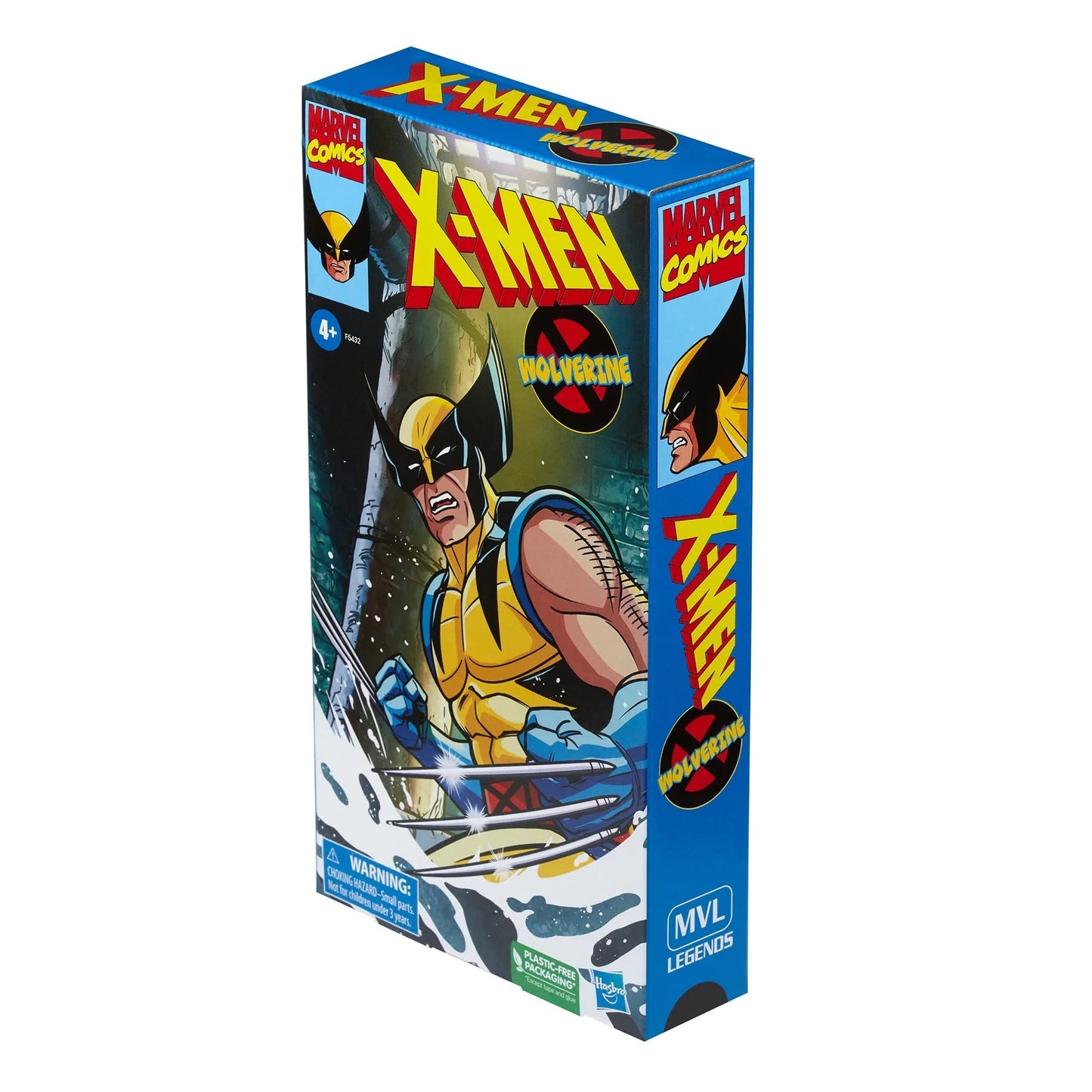 Marvel Legends X-Men Animated Series Vhs Box Wolverine Action Figure