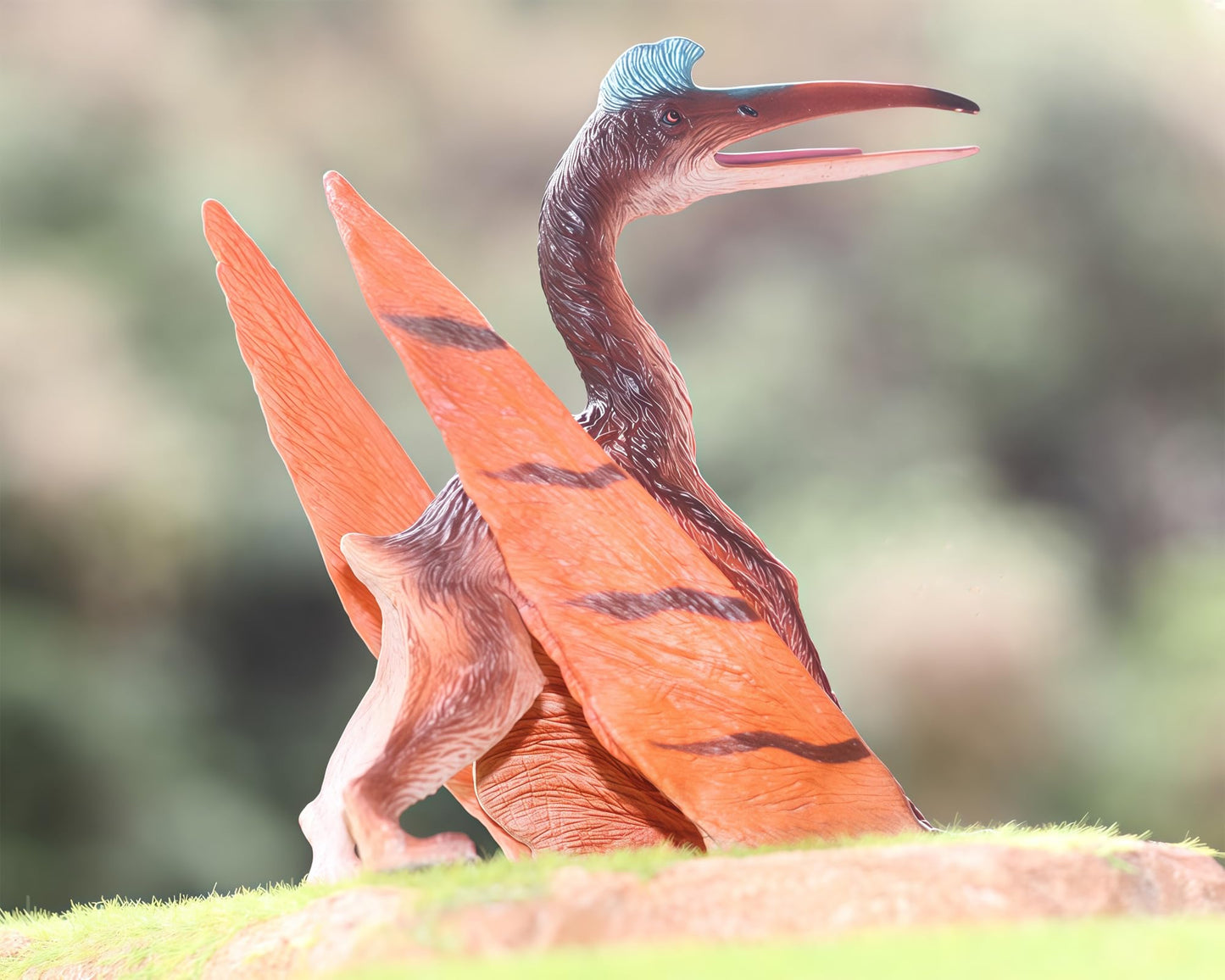 Gemini & Genius Dinosaur Toys Pterosaur Action Figures with Movable Jaw, Sculpting Flying Dinosaur Figurines, Birthday Pterodact