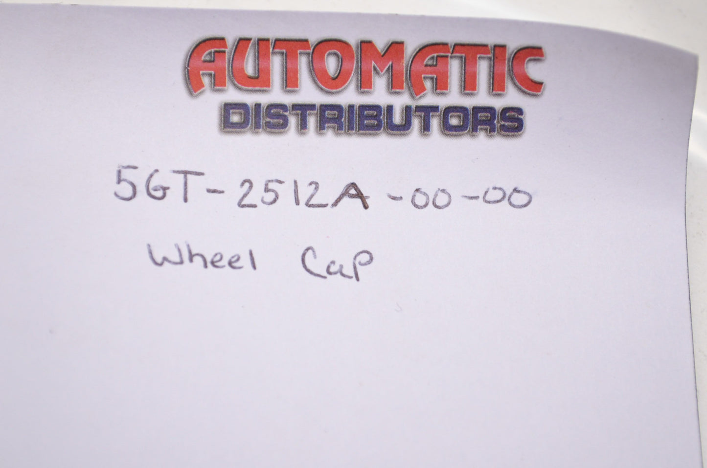 Yamaha 5Gt-2512A-00-00 Cap,Wheel; Atv Motorcycle Snow Mobile Scooter Parts