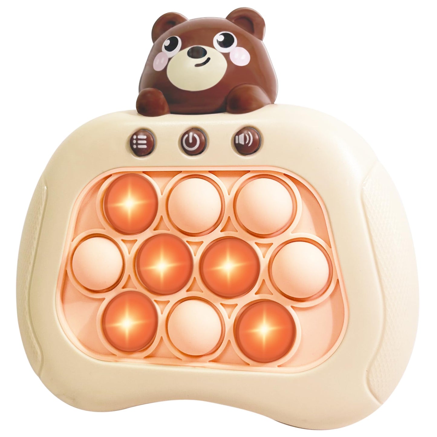 Pop The Target! Handheld Speed Pushing Game Machine: A Fun Multiplayer Game For Family. Fidget Game Toy For 6 7 8 9 10 11 12 Yea
