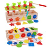 AISHUN Montessori for Toddlers Magnetic Color Shape Sorting Matching Box Early Learning Toys Wooden Educational Toy Fine Motor Skills Toys for Boys Girls (New)