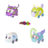 Ritzy Rollerz Toy Cars For Girls With Surprise Charms, 4Ever Friends, Four Cute Cars With Unique Fashion Finishes, 4 Pack