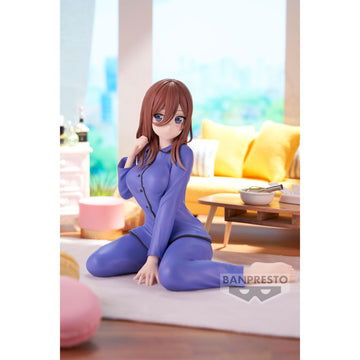 Banpresto - The Quintessential Quintuplets - Miku Nakano, Bandai Spirits Relax Time Figure