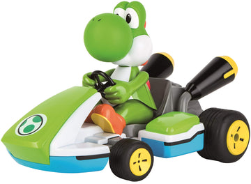 Carrera Rc 370162108X Official Licensed Mario Kart Yoshi Race Kart 1:16 Scale 2.4 Ghz Splash Proof Remote Control Car Vehicle Wi