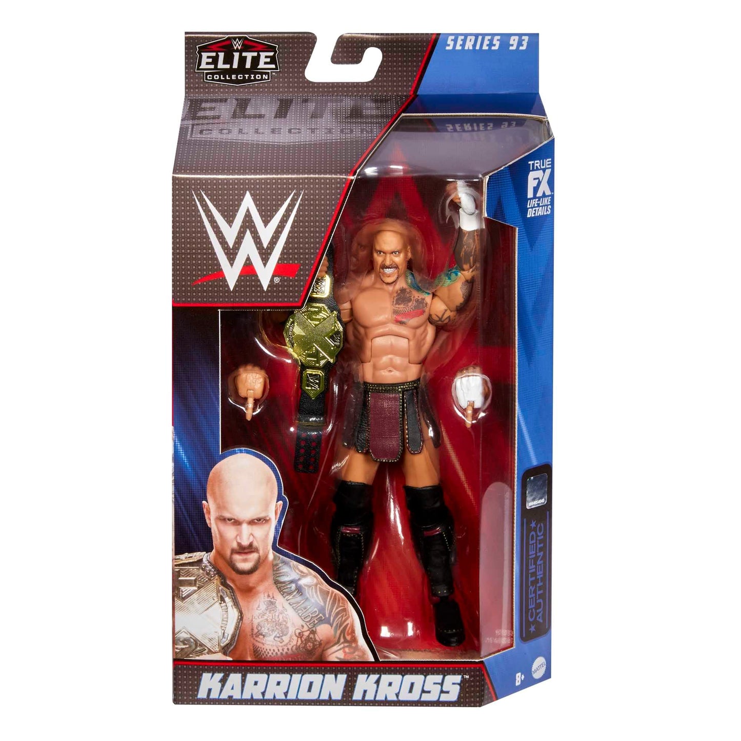 Mattel Elite Collection Action Figure Karrion Kross 6-Inch Posable Collectible For Fans Ages 8 Years Old & Up