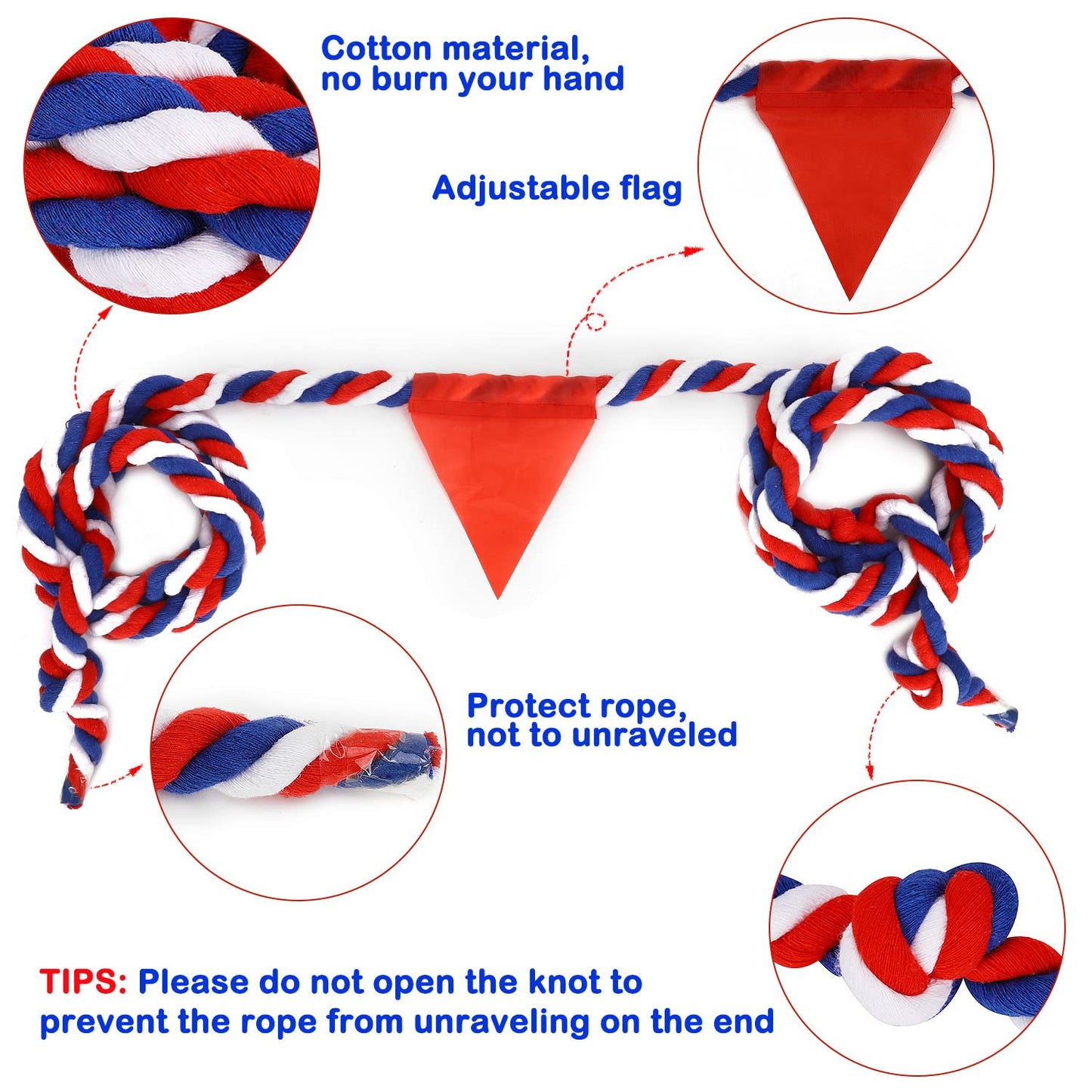 60Ft Tug Of War Rope - Outdoor Games For Adults And Family, Field Day Games, Yard Games Kids And Adults Carnival Birthday Party Games, Picnic, Team Building Outdoor Activities