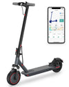 Volpam Electric Scooter, Powerful 350W-500W Motor, 21Miles Long Range, Top Speed 19/21 Mph, 8.5 '' /10 ' 'Solid Tires, Cruise Co