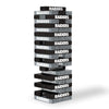 Wild Sports NFL Las Vegas Raiders Table Top Stackers, 3" x 1" x 0.5", Wood, Team Color, Model 1-1-31000-CL122Q