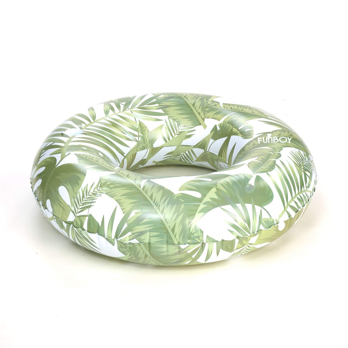 FUNBOY Giant Inflatable Tropical Tube Float - Large Jungle Raft for Pool Parties - Model TUBE-TROPICAL, Durable Plastic Material