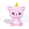 Cuddle Barn Plushgoals - Roxy The Kawaii Raccoon | Super Soft Cute Kawaii Racoon Ice Cream Cone Unicorn Horn Collectible Stuffed