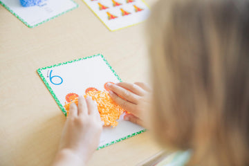 Educational Insights Playfoam Shape & Learn Numbers Set, Flash Card Set, Preschool Kindergarten Classroom Essentials, Ages 3+